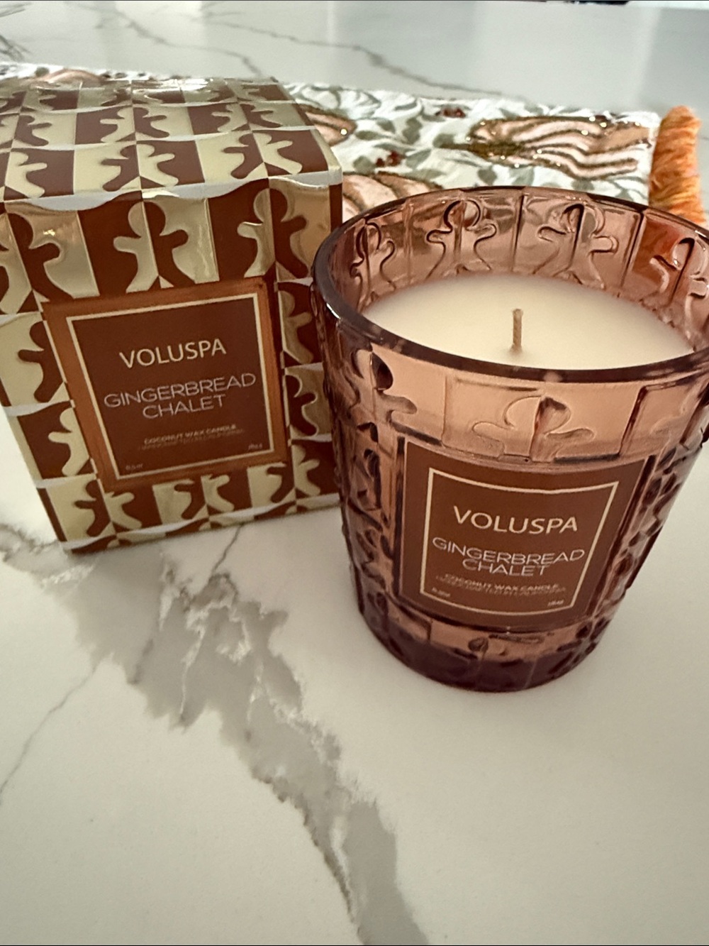 Voluspa Gingerbread Chalet Candle